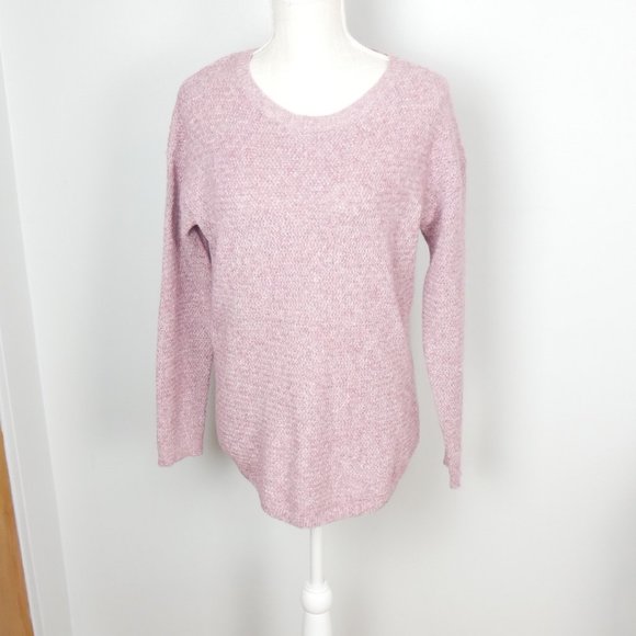 Fat Face United Kingdom Long Sleeve Crewneck Pink Knit Sweater US 8 UK 12 - Picture 2 of 10